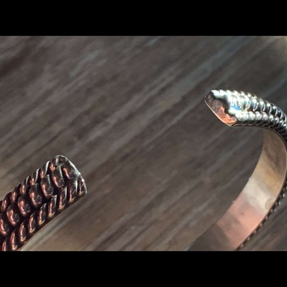 TAHE genuine Native American made artisan bracelet - Picture 8 of 16